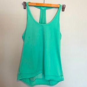 Lululemon teal tank